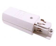 Deko-Light Schienensystem 3-Phasen 230 V, Einspeiser quadratisch rechts, 220-240 V AC/50-60 Hz 555521