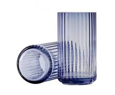 Lyngby Lyngbyvase Vase, Glas, blau, 8,5x8,5x15 cm