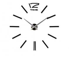 GMMH Design 1 Wanduhr 100-130 cm 3 D Neuheit 2017 XXL Uhr Moderne Selbst gestaltbare Do-it-Yourself Wanduhr