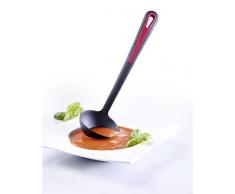 Westmark Suppenkelle/Schöpflöffel, Kunststoff, Länge: 31,5 cm, Schwarz/Rot, 29562270