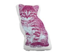 Areaware Pico Pillow Kitten Kissen, Stoff, Mehrfarbig