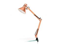 EGLO FIRMO Tischleuchte, Stahl, 40 W, kupfer, schwarz