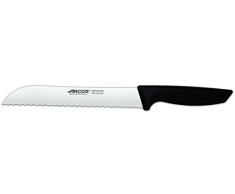 Arcos Serie Niza - Brotmesser - Klinge Nitrum Edelstahl 200 mm - HandGriff Polypropylen Farbe Schwarz