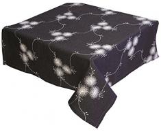 Plauener Spitze by Modespitze 22496_8080 Tischdecke Margeritenwiese, 80 x 80 cm, eckig mit floraler Stickerei