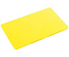 Kesper 30140 HACCP Schneidebrett Kunststoff Gastronorm 1/2, 32,5 x 26,5 x 1,5 cm, gelb