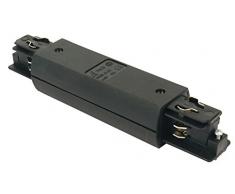 Deko-Light Schienensystem 3-Phasen 230 V, Längs Verbinder rund mit Einspeisemöglichkeit, 220-240 V AC/50-60 Hz 444660