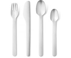 Georg Jensen GJ 150706 Besteck Set 16 Stück Matt, Edelstahl, stainless steel, 19 x 26,2 x 8,19 cm