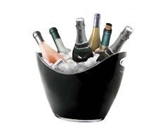 Vin Bouquet FIE 007 - Schwarzer Eiskübel für 6 Flaschen