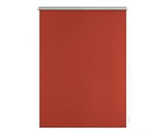 Lichtblick Thermo-Rollo, 90 cm x 220 cm (B x L) in Terracotta, ohne Bohren, Sonnen-, Sicht-, Hitze- & KÃ¤lte-Schutz, reflektierende Thermofunktion, Klemmfix fÃ¼r Fenster & TÃ¼ren