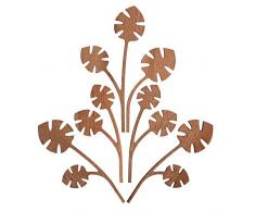 Alessi The Five Season MW64 3 F Blätter für Duftdiffusor aus Mahagoni, Mhhh, Holzfarbe, Einheitsgröße