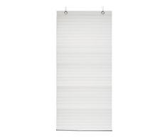 Gardinia Plissee zum Aufhängen, Blickdichtes Faltrollo, Alle Montage-Teile inklusive, Plissee Lilly, Weiß, 60 x 130 cm (BxH)