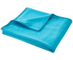 David Fussenegger Baumwolldecke, Türkis, 140 x 200 cm, 2