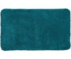 Grund Badteppich 32 mm 100% Polyacryl, ultra soft, rutschfest, ÖKO-TEX-zertifiziert, 5 Jahre Garantie, LEX, Badematte 60x100 cm, türkis