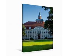 Premium Textil-Leinwand 50 cm x 75 cm hoch Ein Motiv aus dem Kalender Ein Vormittag in Cloppenburg | Wandbild, Bild auf Keilrahmen, Fertigbild auf echter Leinwand, Leinwanddruck