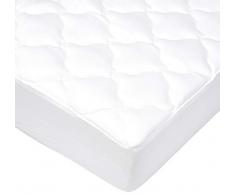 AmazonBasics - Kühlende Matratzenauflage, Bambus-Viskose - 180 x 200 cm