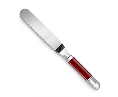 KitchenAid Tortenpalette, Edelstahl, empire rot, 22x6x29 cm