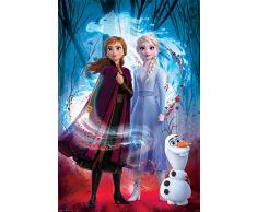 Disney Frozen Poster, Papier, Mehrfarbig, 61 x 91.5cm