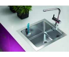 Bürstenhalter Ordnungshelfer für Spülbecken, Hochwertiger Kunststoff, 10- Sekunden Installation, funktioniert mit Gegenmagneten