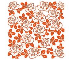 Marianne Design Ordner Roses, Plastik, Orange, 19.0 x 14.5 x 0.5 cm