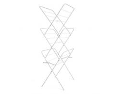 Rayen 0036.01 Wäscheständer, klappbar, 14 m, lackierter Stahl, Weiß, 61 x 138 x 44,5 cm
