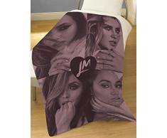 Little Mix Fleecedecke, Polyester, Mehrfarbig, 100 x 150 cm