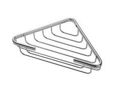 DMOTS Dusch-Eckablage für das Badezimmer, Messing, klein, 12 cm