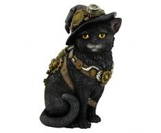 Nemesis Now Dekofigur Kätzchen, Kunstharz, 16,5 cm, Schwarz, Einheitsgröße