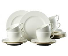 Ritzenhoff & Breker Kaffeeservice Solino, 18-teilig, Porzellangeschirr