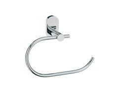 Kela 22676, Handtuchring, Zum Kleben oder Bohren, Edelstahl 18/10, 18,5 cm, Lucido, Silber Glänzend