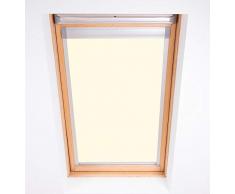 Bloc Skylight Rollo F6 A für Rooflite Dach Windows Blockout, cremefarben