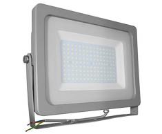 V-TAC VT-49150 150W LED A+ Grau Flutlicht - Strahler 150 W, LED, Grau, LED, A+, warmweiß