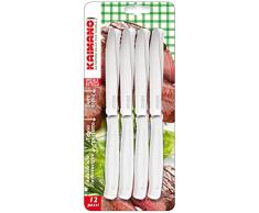 Kaimano Dinamik Steakmesser, Edelstahl, Elfenbein, 28 x 10 x 2 cm, 12-Einheiten