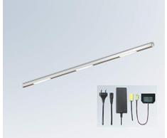 Evotec STABI A-III LED Unterbauleuchte, 3-flammig / 3500K / 3x4,2W / 3x420 Lumen, Aluminium, 12.6 W, Transparent, Small