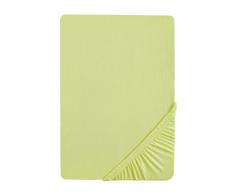 biberna 2744 Biber Spannbetttuch, nach Ãko-Tex Standard 100, ca. 180 x 200 cm bis 200 x 200 cm, pistaziengrÃ¼n