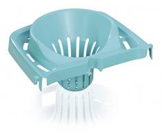 Leifheit Auspress-Sieb Classic Mop für den Leifheit Eimer Combi, komfortables Auspressen ohne Hände im Schmutzwasser und ohne Bücken, einfache Bodenreinigung, Presssieb