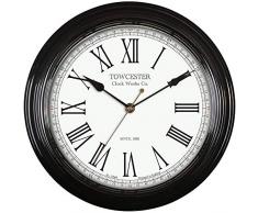 Acctim 26703 Redbourn Wanduhr, Schwarz