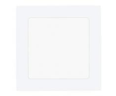 EGLO Einbauleuchte, Metallguss, Integriert, 10.9 W, weiss
