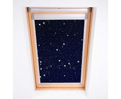 Bloc Jalousien Skylight Verdunkelung, Polyester, navy,