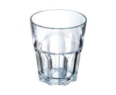 Arcoroc ARC J2612 Granity Whiskyglas, 275ml, Glas, transparent, 6 Stück