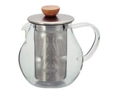 Hario Tea Pitcher with Stainless Steel Filter, 450ml
