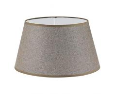 EGLO 1+1 VINTAGE Stehleuchte, Stoff, braun