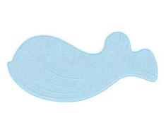 Kleine Wolke Textilgesellschaft Wanneneinlage Moby Blau Maße ca. 35 x 75 cm