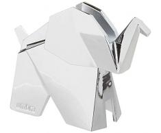 Umbra Origami Elefanten Ringhalter – Moderne Ringablage, Ideales Gastgeschenk, Beschichtetes Metall / Chrom