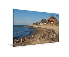 Premium Textil-Leinwand 90 x 60 cm Quer-Format Heiligenhafen | Wandbild, HD-Bild auf Keilrahmen, Fertigbild auf hochwertigem Vlies, Leinwanddruck von Klaus Kolfenbach