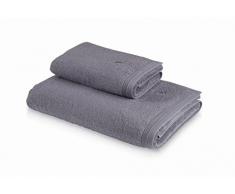 MÃ¶ve Superwuschel Handtuch 50 x 100 cm aus 100% Baumwolle, stone