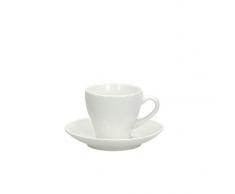 Tognana Set 6 Espressotassen Margaret, Porzellan, Weiß