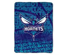 NBA Redux Micro Raschel Überwurf, offizielles Lizenzprodukt, Mehrfarbig, 116,8 x 152,4 cm, violett, 46 x 60