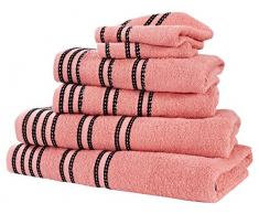 Rapport Sirocco Bale, Handtuchset 100% Baumwolle – Coral