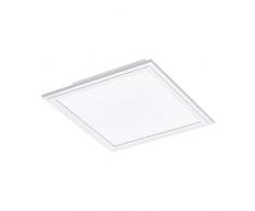 EGLO Deckenleuchte, Aluminium, 16 W, weiss,300x300 mm