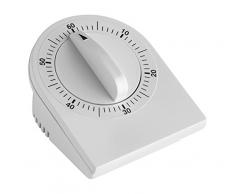 TFA Dostmann Analoger Küchen-Timer, Kunststoff, Weiß, 0 cm